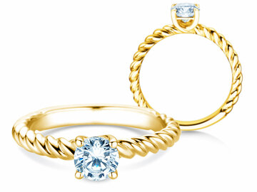 Verlobungsring Classic Loop Labordiamant