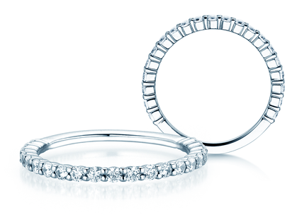 Verlobungsring Dawn in 14K Weißgold mit Diamanten 0,53ct G/SI