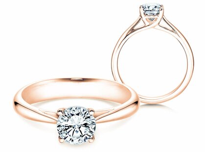 Verlobungsring Delight in 14K Roségold mit Diamant 1,00ct G/SI