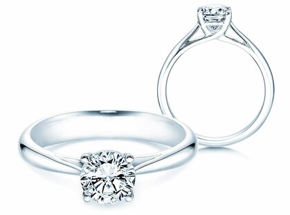 Verlobungsring Delight in Platin 950/- mit Diamant 1,00ct G/SI